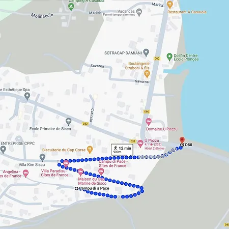 Campo Di Pace Semesterbostad Sisco